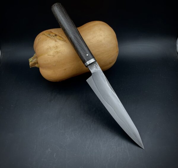 Petty - lame en sandwich carbone - manche inox et morta