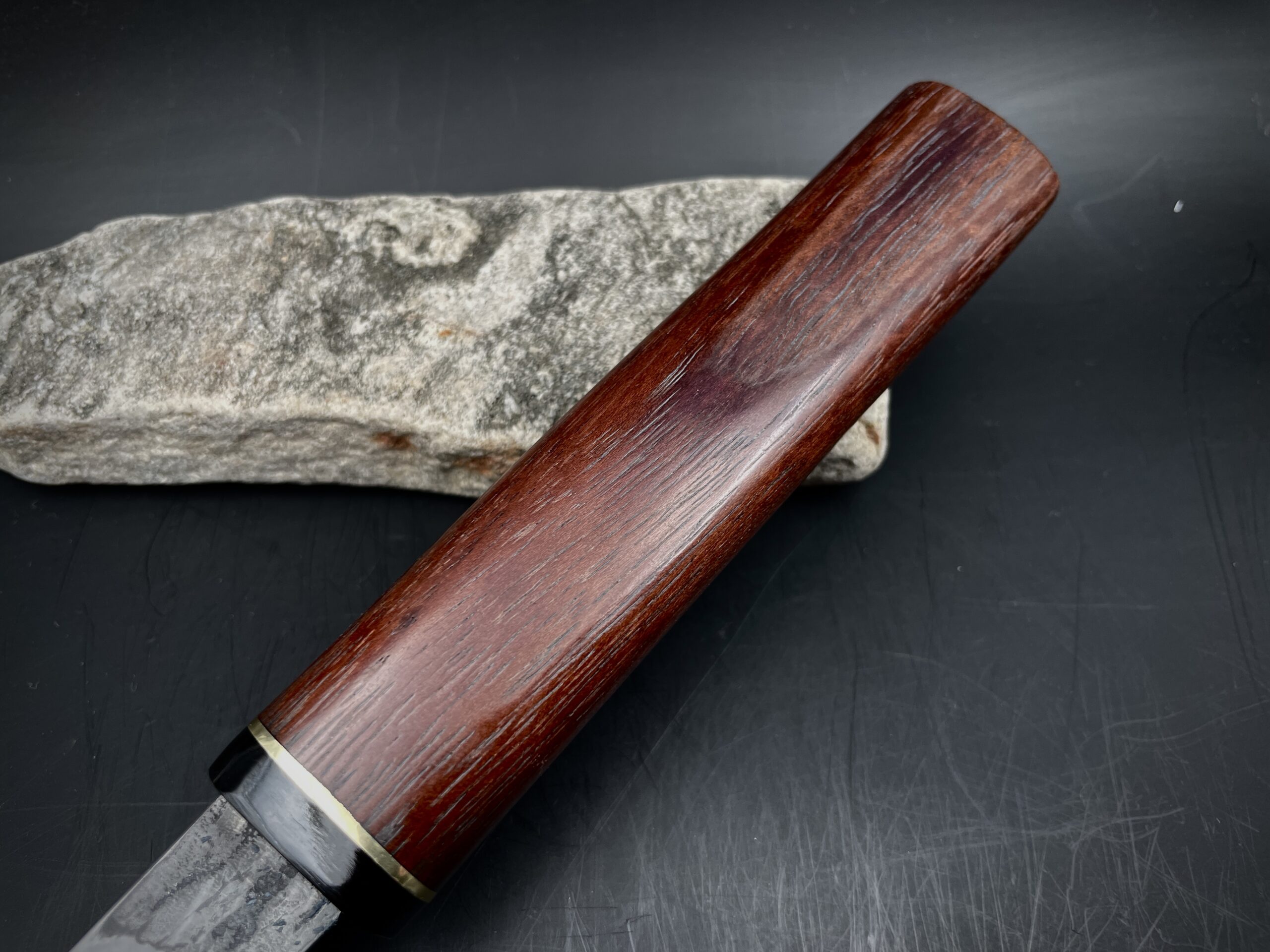 Petty - sandwich carbone - corne de buffle/laiton/amarante – Image 4