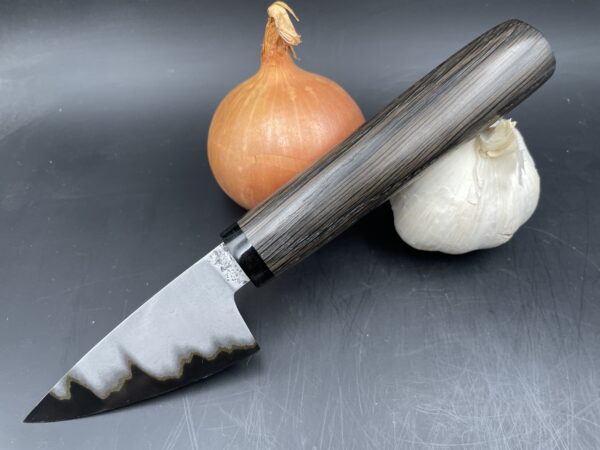 Petit utilitaire cuisine  - lame sandinox / manche buffle et morta